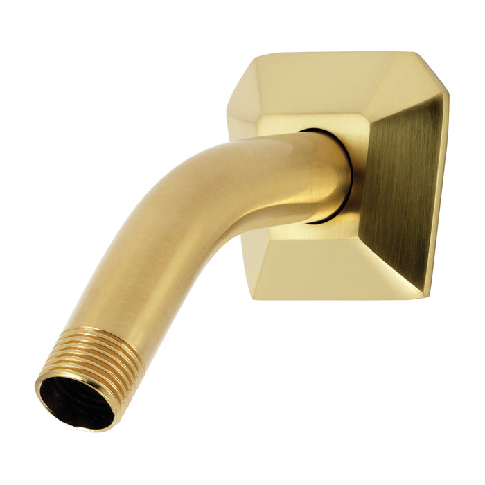 Kingston Trapeze K150AK27 Shower Arm with Hexagon Flange, Brushed Brass