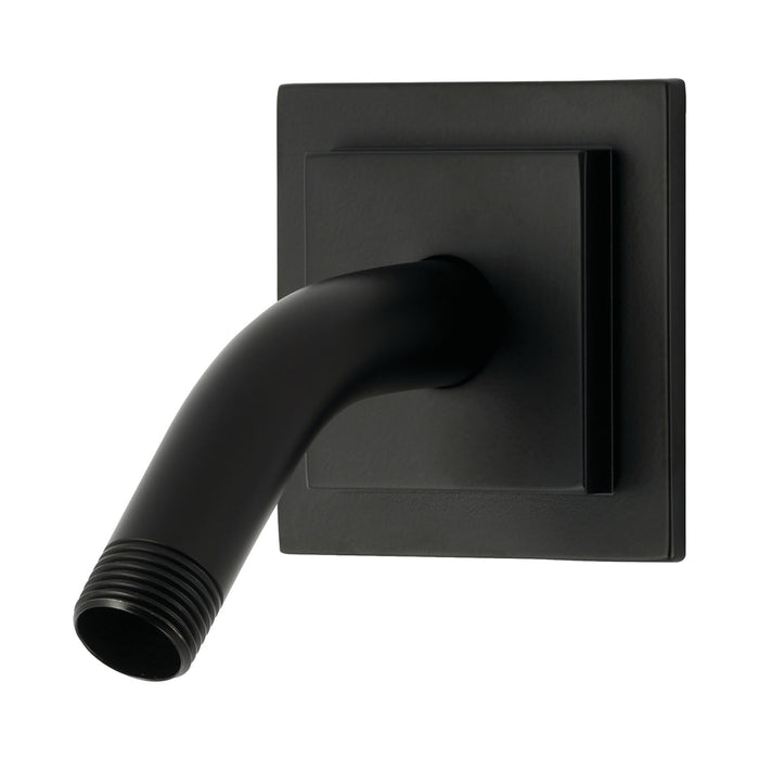 Kingston Claremont K150AK30 Shower Arm with Square Flange, Matte Black