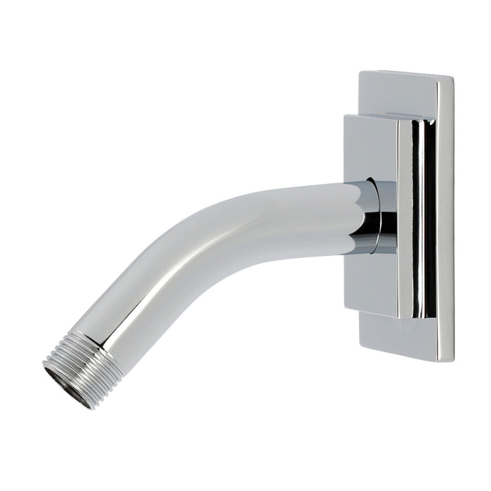 Kingston Claremont K150AK31 Shower Arm with Square Flange, Polished Chrome