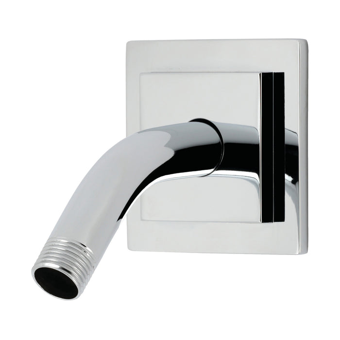 Kingston Claremont K150AK31 Shower Arm with Square Flange, Polished Chrome