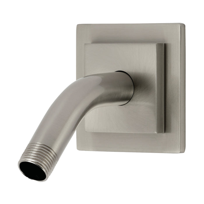 Kingston Claremont K150AK38 Shower Arm with Square Flange, Brushed Nickel