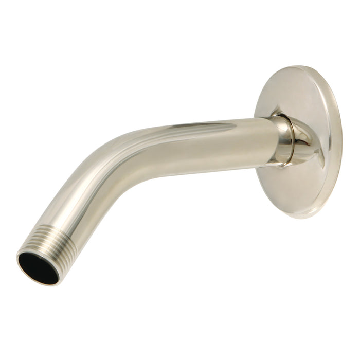 Kingston Trimscape K150K6PN 6-Inch Shower Arm with Round Flange, Polished Nickel