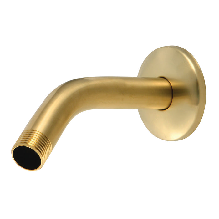 Kingston Trimscape K150K7SB 6-Inch Shower Arm with Round Flange, Brushed Brass