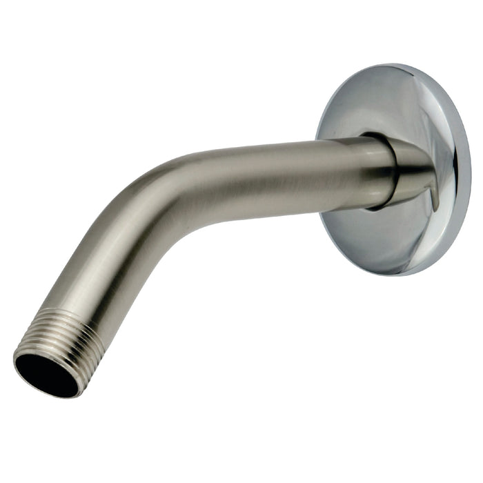Kingston Trimscape K150K7 6-Inch Shower Arm with Round Flange, Brushed Nickel/Polished Chrome