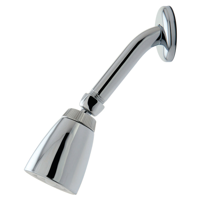 Kingston Made To Match K150KH1 2-3/8 Inch Round Jet Spray ABS Shower Head with 6-Inch Shower Arm, Polished Chrome