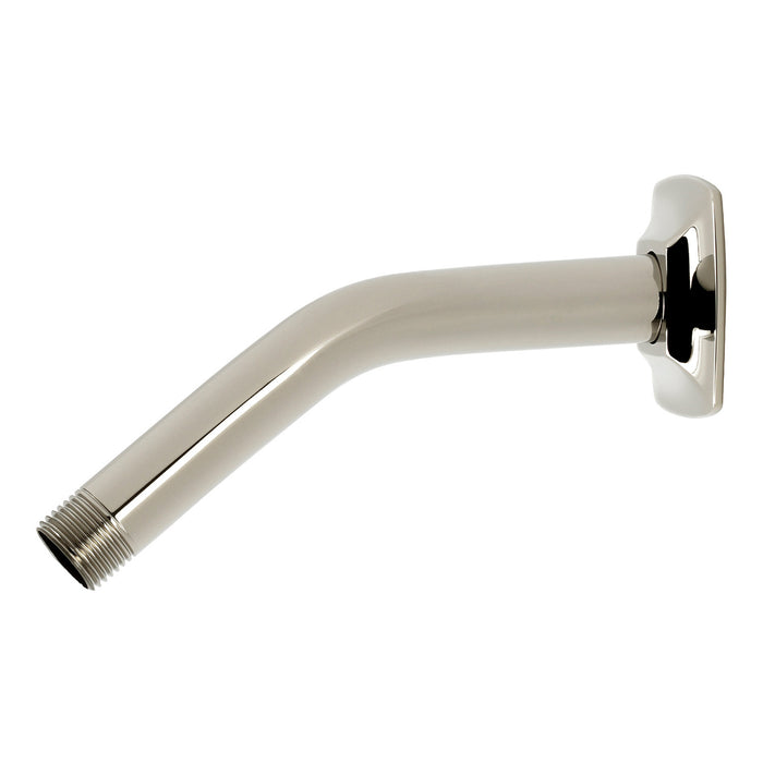 Kingston Gehry K151AK16 Shower Arm with Square Flange, Polished Nickel