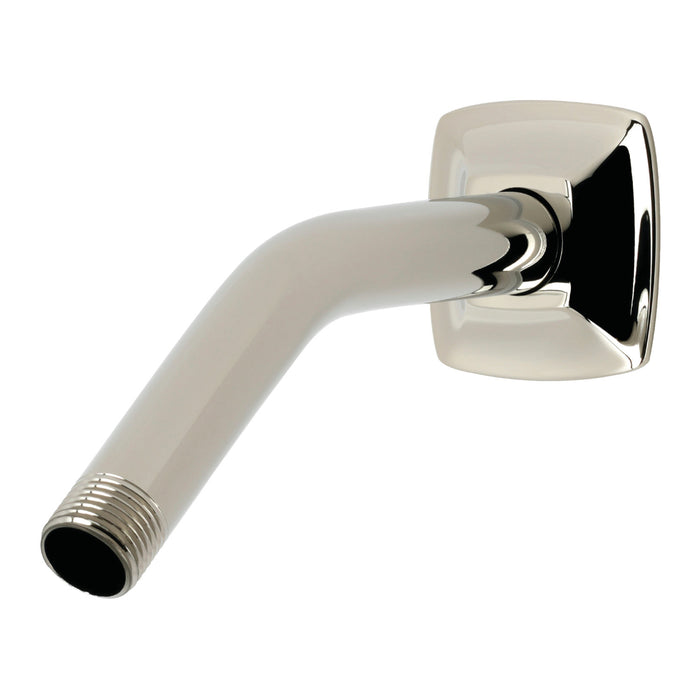 Kingston Gehry K151AK16 Shower Arm with Square Flange, Polished Nickel
