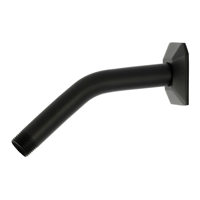 Kingston Trapeze K151AK20 Shower Arm with Hexagon Flange, Matte Black