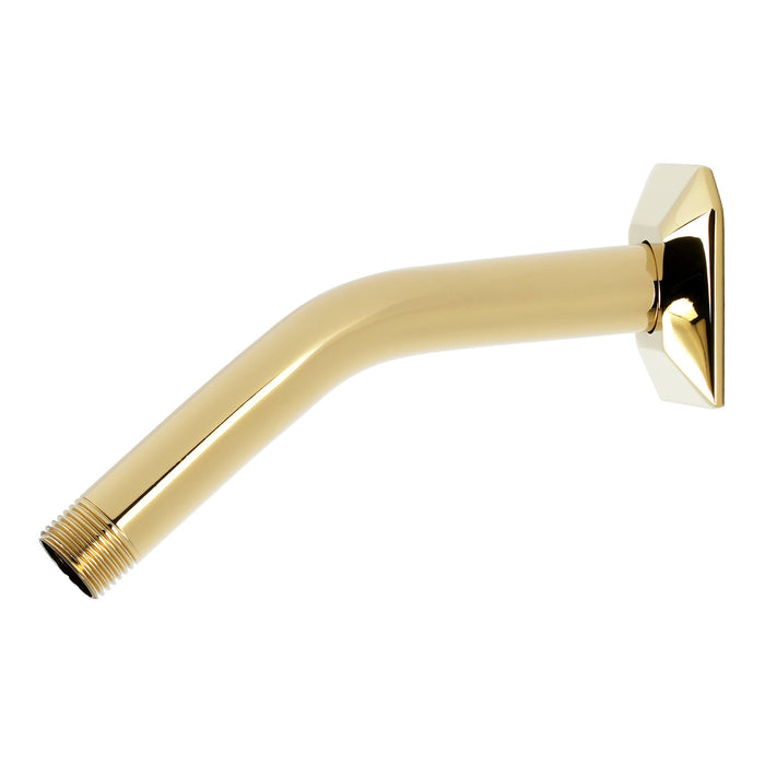 Kingston Trapeze K151AK22 Shower Arm with Hexagon Flange, Polished Brass