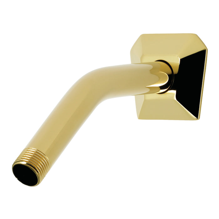 Kingston Trapeze K151AK22 Shower Arm with Hexagon Flange, Polished Brass