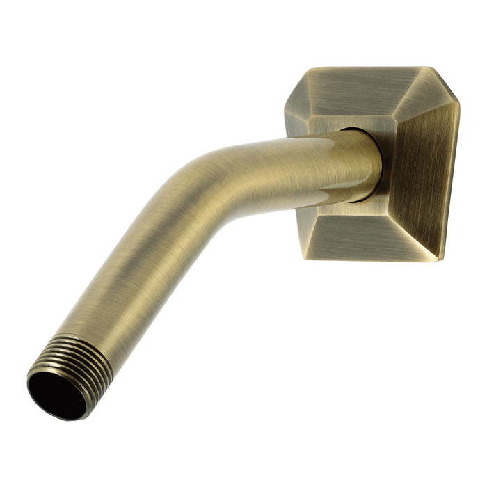 Kingston Trapeze K151AK23 Shower Arm with Hexagon Flange, Antique Brass