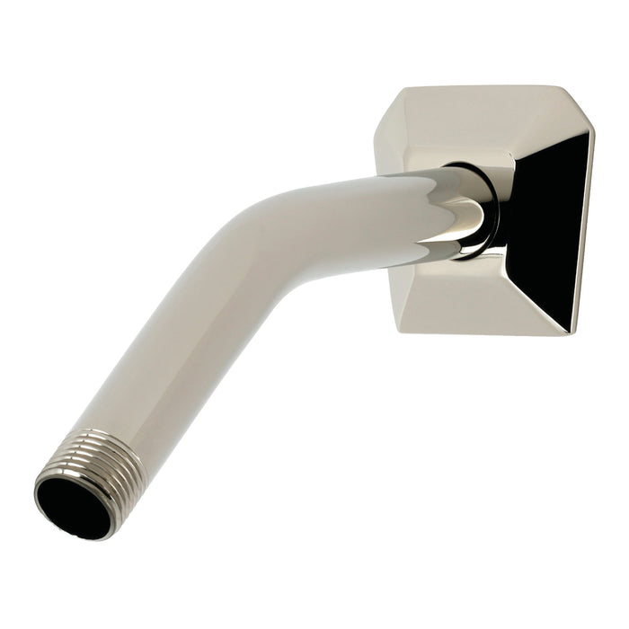Kingston Trapeze K151AK26 Shower Arm with Hexagon Flange, Polished Nickel