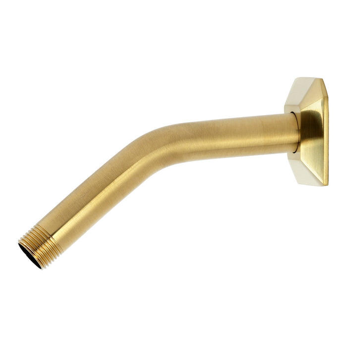 Kingston Trapeze K151AK27 Shower Arm with Hexagon Flange, Brushed Brass