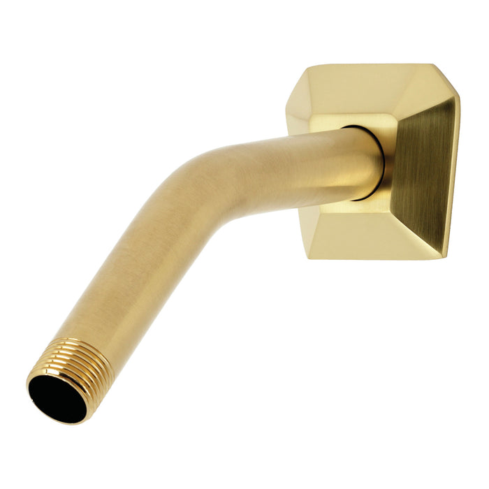 Kingston Trapeze K151AK27 Shower Arm with Hexagon Flange, Brushed Brass