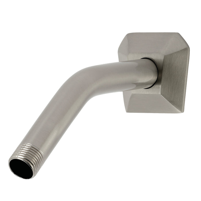 Kingston Trapeze K151AK28 Shower Arm with Hexagon Flange, Brushed Nickel