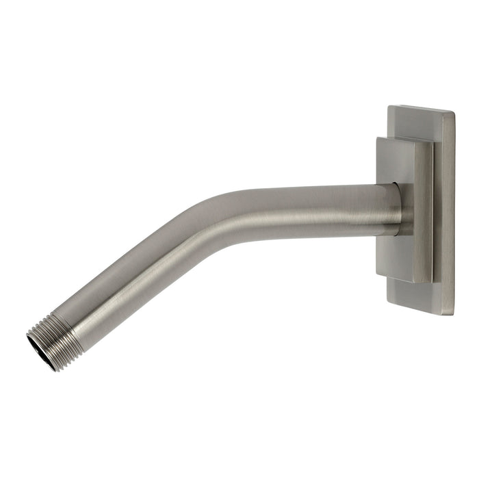 Kingston Trapeze K151AK38 Shower Arm with Square Flange, Brushed Nickel