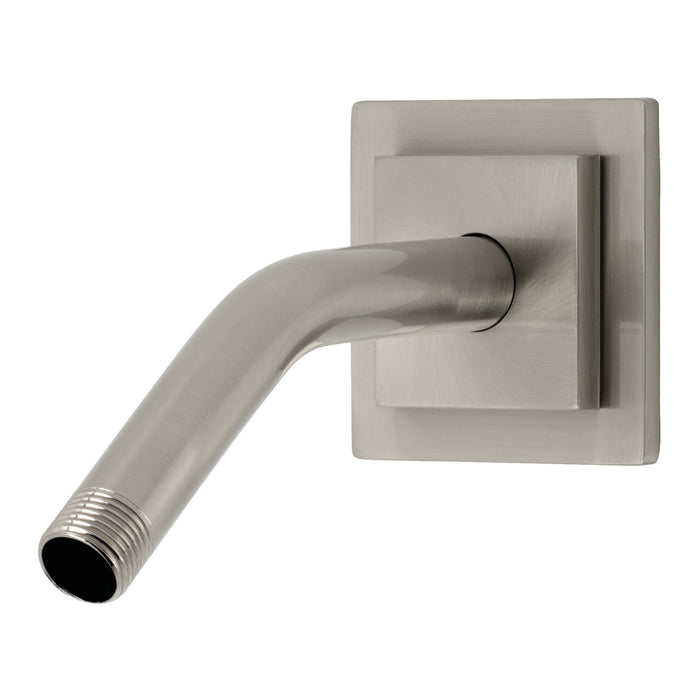 Kingston Trapeze K151AK38 Shower Arm with Square Flange, Brushed Nickel