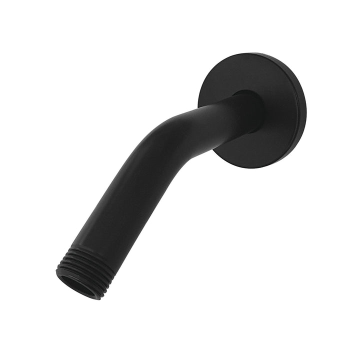 Kingston Sona K151K0 - AquaElements 6-Inch Shower Arm with Round Flange, Matte Black