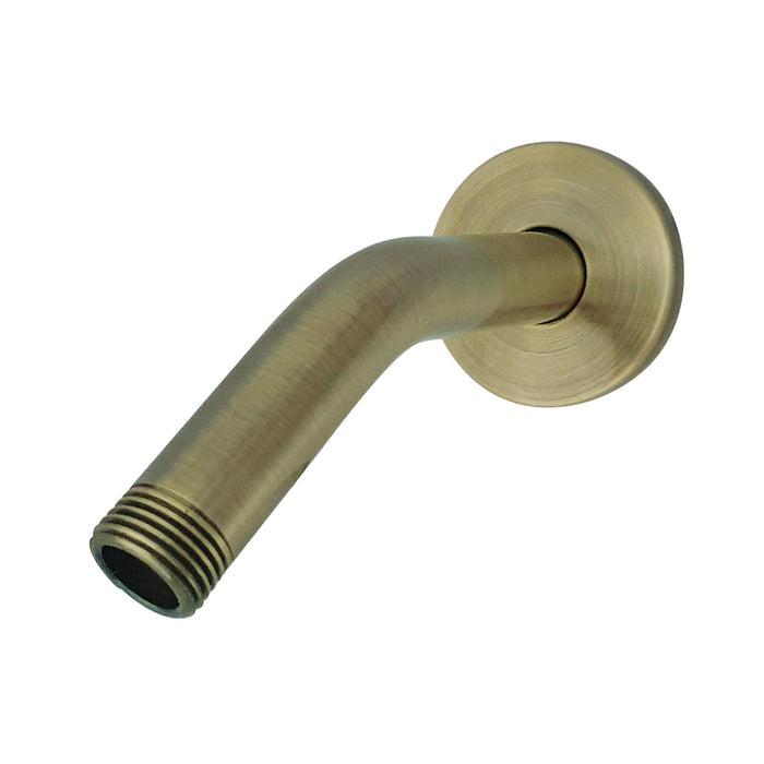 Kingston Sona K151K3 - AquaElements 6-Inch Shower Arm with Round Flange, Antique Brass