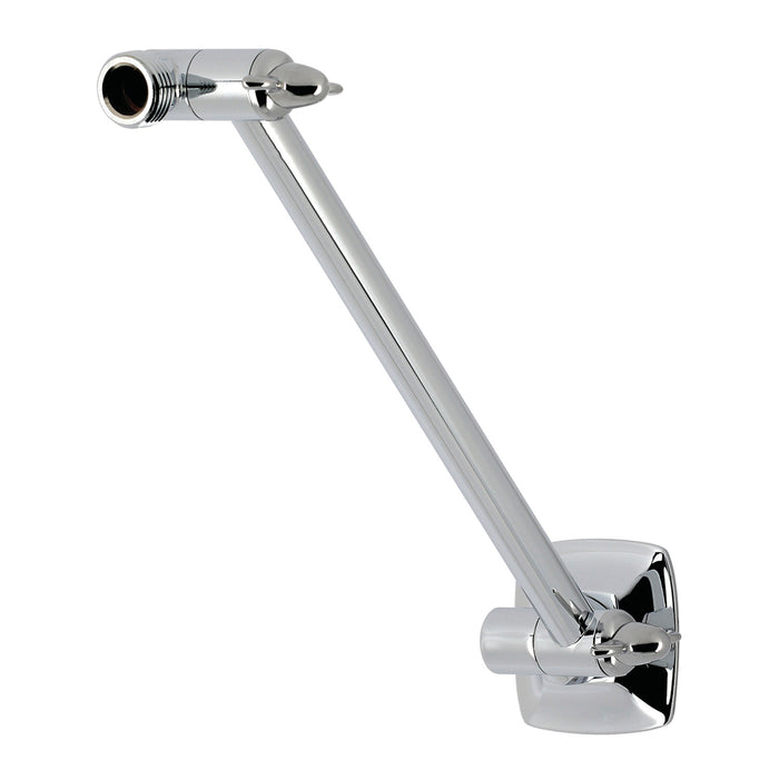 Kingston Gehry K153AK11 10-Inch Adjustable High-Low Shower Arm with Square Flange, Polished Chrome