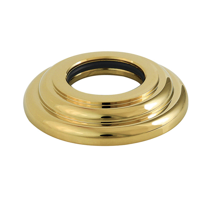 Kingston Heirloom K158F2Round Shower Arm Flange, Polished Brass