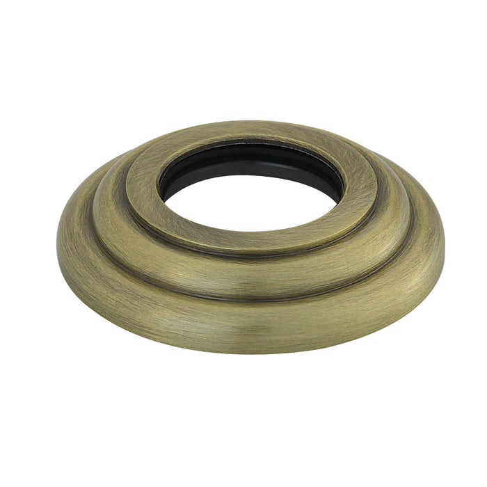 Kingston Heirloom K158F3Round Shower Arm Flange, Antique Brass