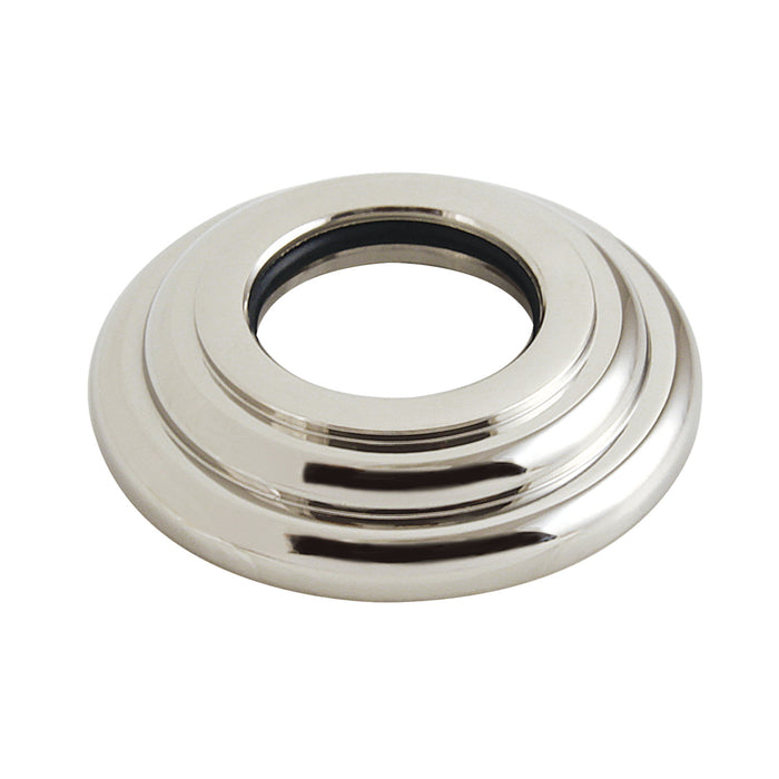 Kingston Heirloom K158F6Round Shower Arm Flange, Polished Nickel