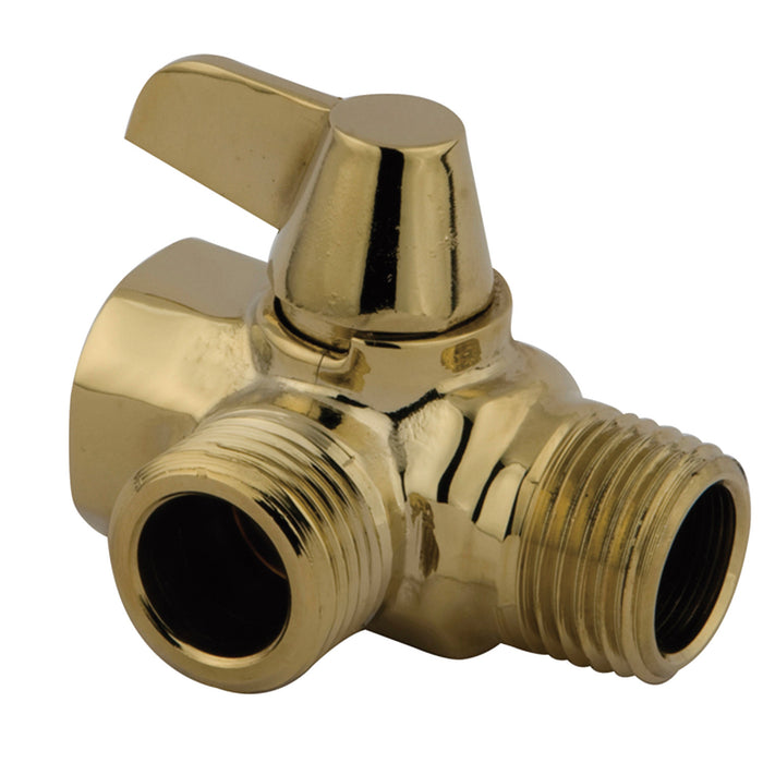 Kingston Trimscape K160A2 Wall Mount Shower Arm Diverter, Polished Brass