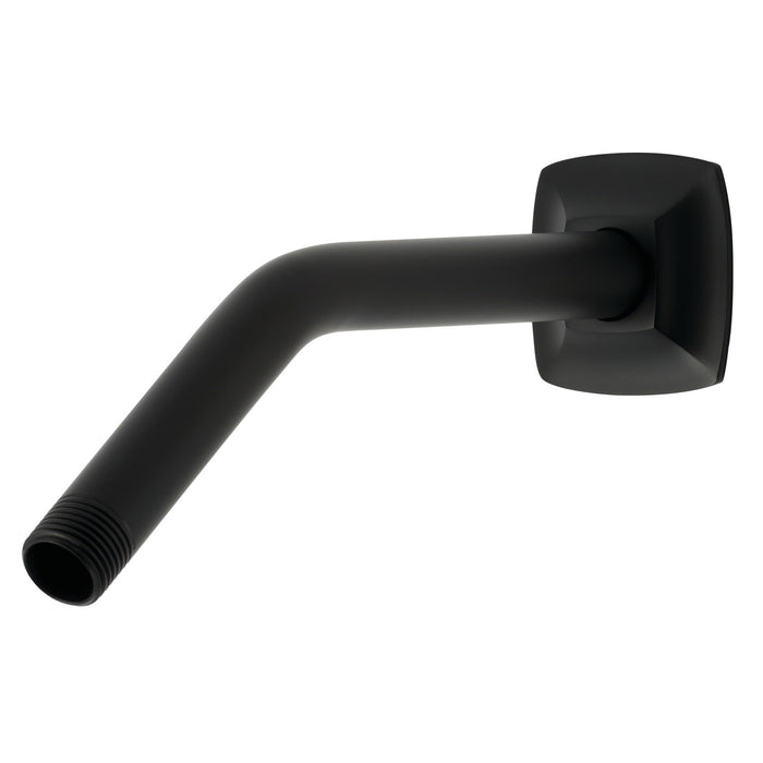 Kingston Gehry K162AK10 Shower Arm with Square Flange, Matte Black