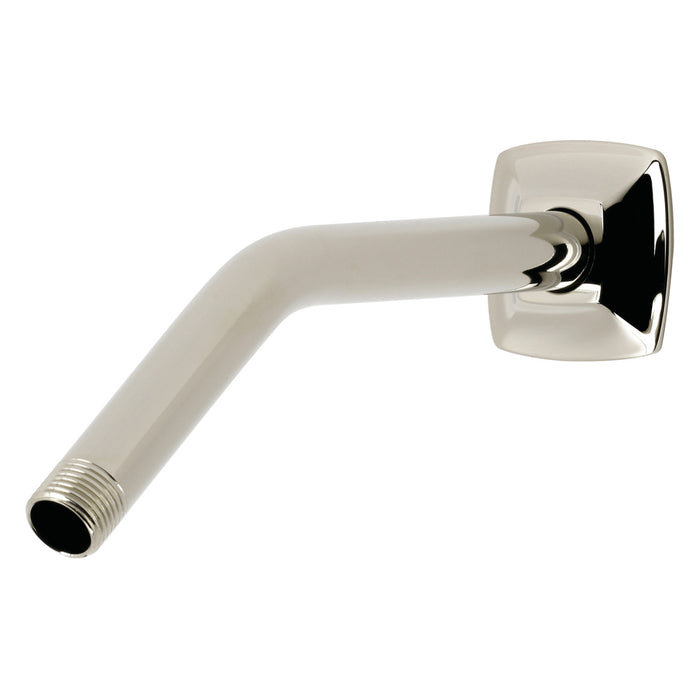 Kingston Gehry K162AK16 Shower Arm with Square Flange, Polished Nickel