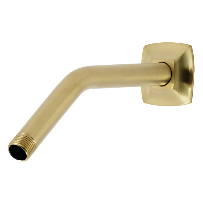 Kingston Gehry K162AK17 Shower Arm with Square Flange, Brushed Brass