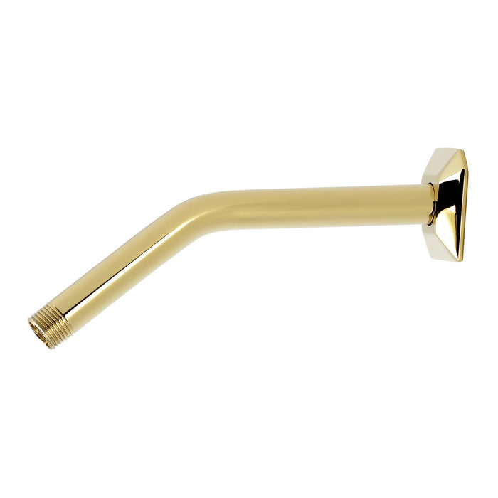 Kingston Trapeze K162AK22 Shower Arm with Hexagon Flange, Polished Brass