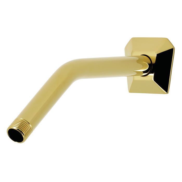 Kingston Trapeze K162AK22 Shower Arm with Hexagon Flange, Polished Brass