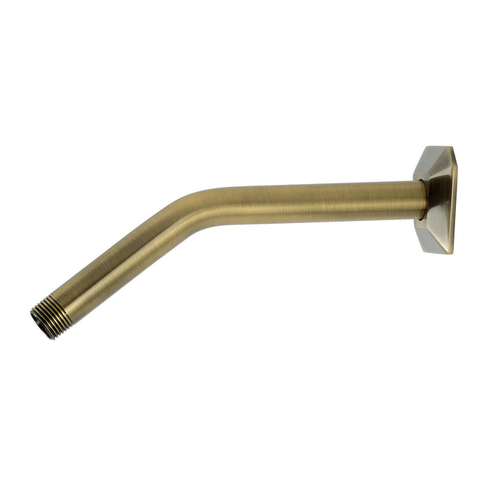 Kingston Trapeze K162AK23 Shower Arm with Hexagon Flange, Antique Brass