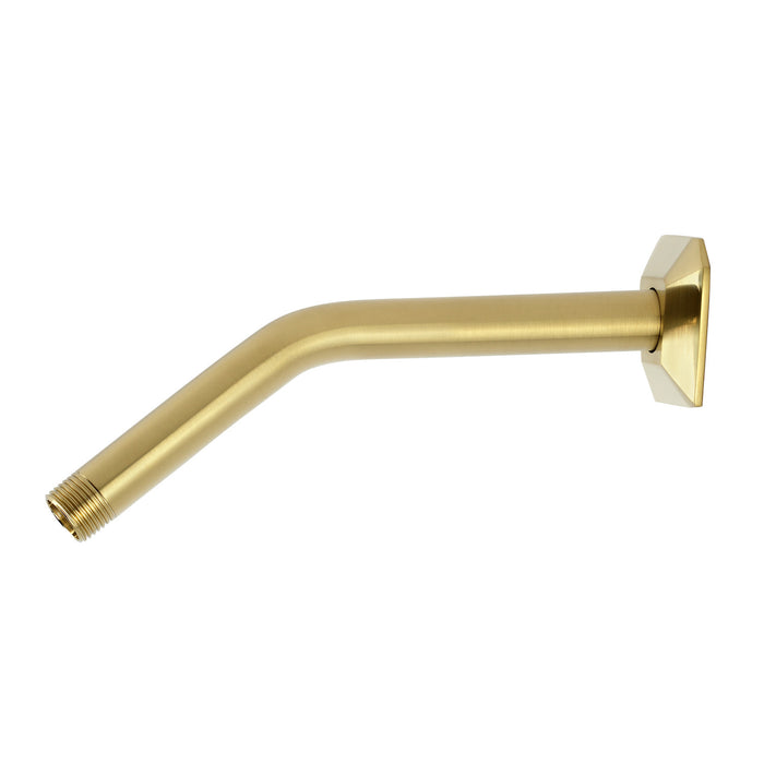 Kingston Trapeze K162AK27 Shower Arm with Hexagon Flange, Brushed Brass