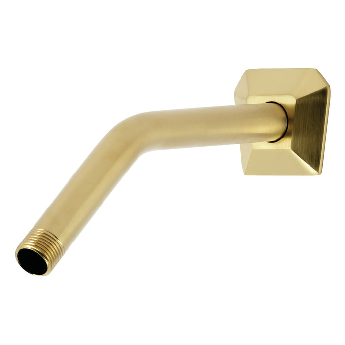 Kingston Trapeze K162AK27 Shower Arm with Hexagon Flange, Brushed Brass