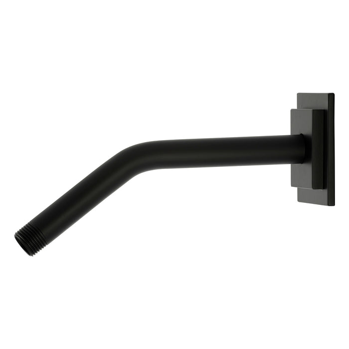 Kingston Claremont K162AK30 Shower Arm with Square Flange, Matte Black