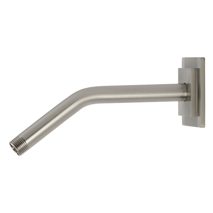 Kingston Claremont K162AK38 Shower Arm with Square Flange, Brushed Nickel
