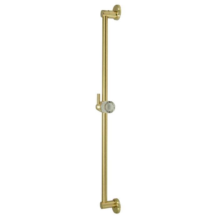Kingston Tulare K180A2 - Made To Match 24-Inch Brass Shower Slide Bar, Polished Brass
