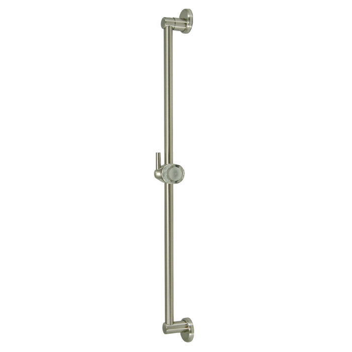 Kingston Tulare K180A8 - Made To Match 24-Inch Brass Shower Slide Bar, Brushed Nickel
