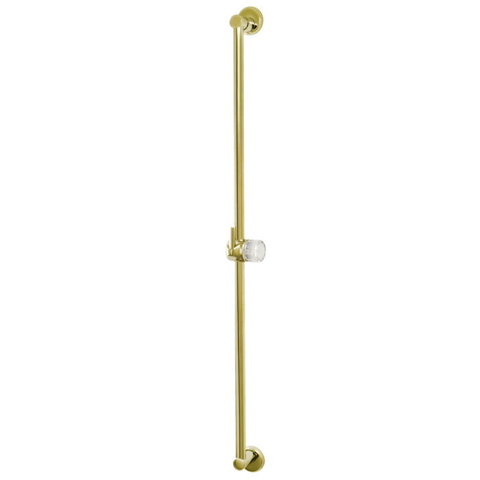 Kingston Tulare K183A2 - Made To Match 30-Inch Brass Shower Slide Bar, Polished Brass