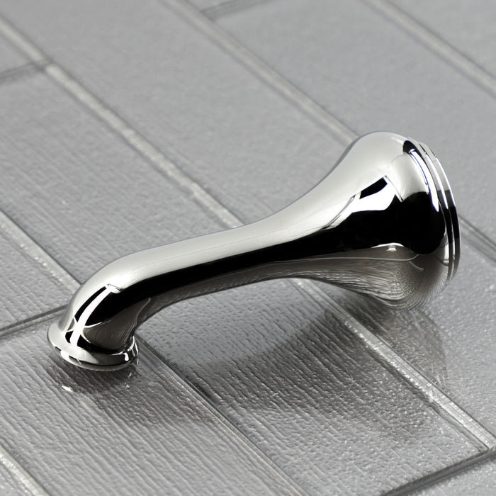Kingston Heirloom K184C6 - Trimscape 5-Inch Brass Tub Faucet Spout, Polished Nickel
