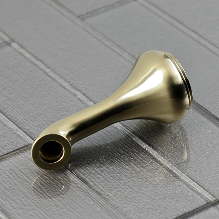 Kingston Heirloom K184C7 - Trimscape 5-Inch Brass Tub Faucet Spout, Brushed Brass