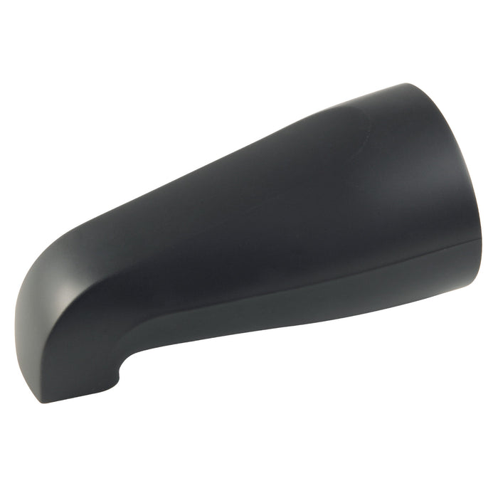 Kingston Made To Match K187A0 5-1/8 Inch Zinc Tub Faucet Spout, Matte Black