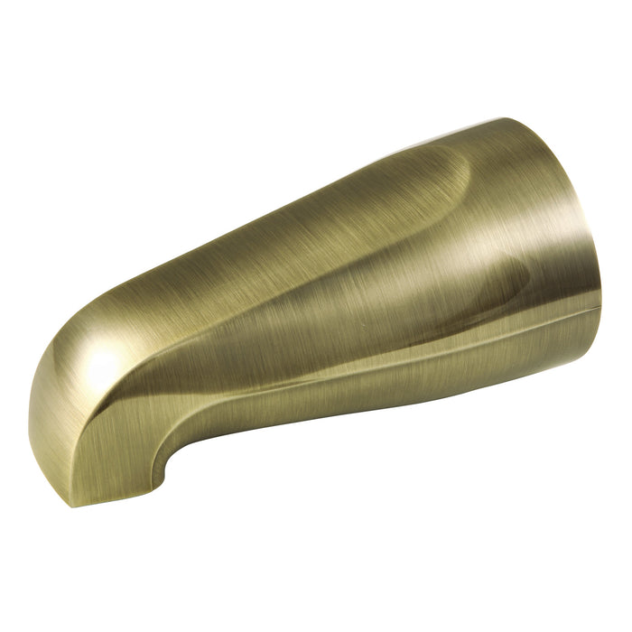 Kingston Made To Match K187A3 5-1/8 Inch Zinc Tub Faucet Spout, Antique Brass