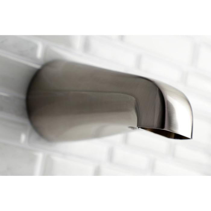 Kingston Made To Match K187A8 5-1/8 Inch Zinc Tub Faucet Spout, Brushed Nickel