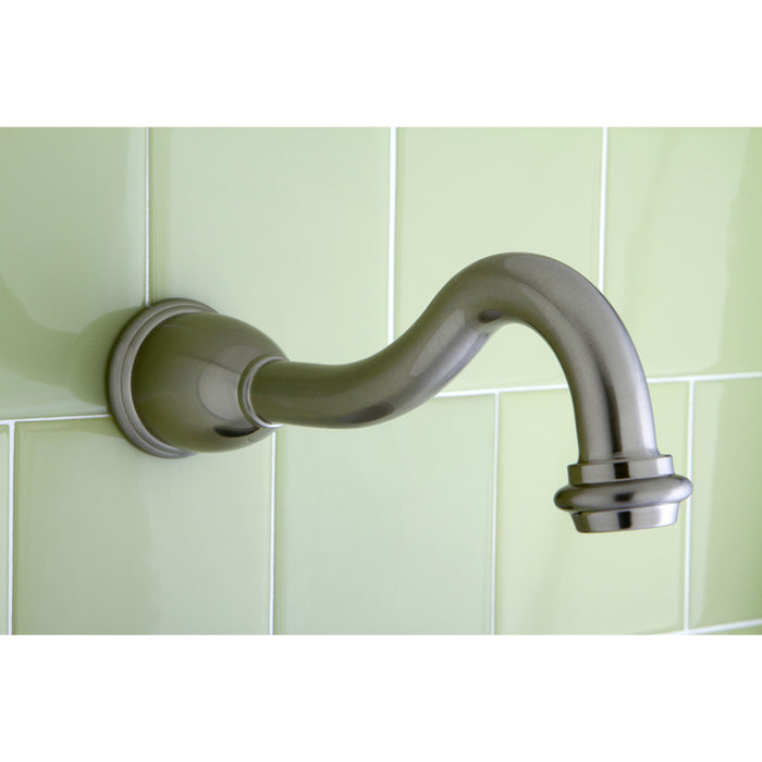 Kingston Heirloom K1887A8 - Heritage 8-Inch Brass Tub Faucet Spout, Brushed Nickel