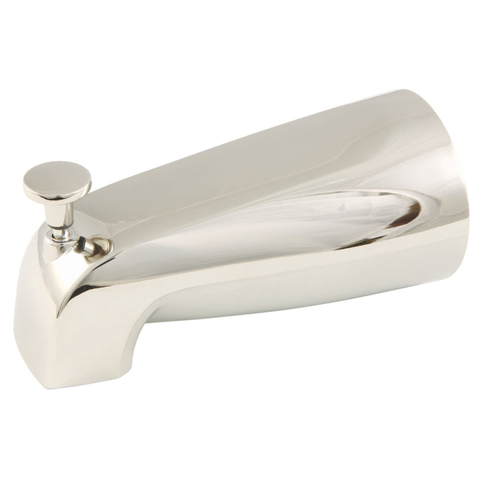 Kingston Made To Match K188A6 5-5/16 Inch Zinc Tub Faucet Spout with Diverter, Polished Nickel