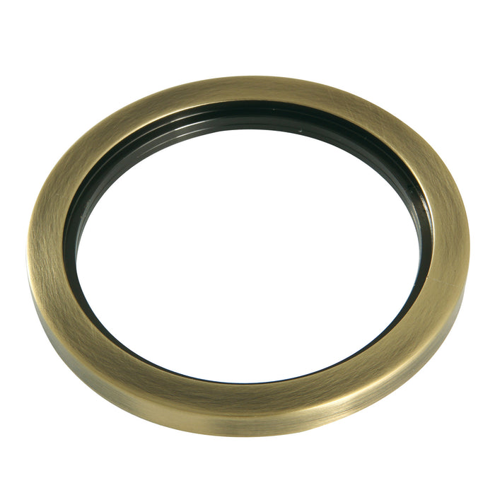 Kingston Shower Scape K188E3F Brass Tub Spout Flange, Antique Brass