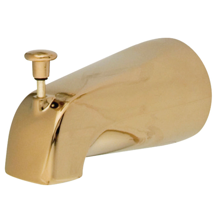 Kingston Made To Match K189A2 5-5/16 Inch Zinc Tub Faucet Spout with Diverter, Polished Brass